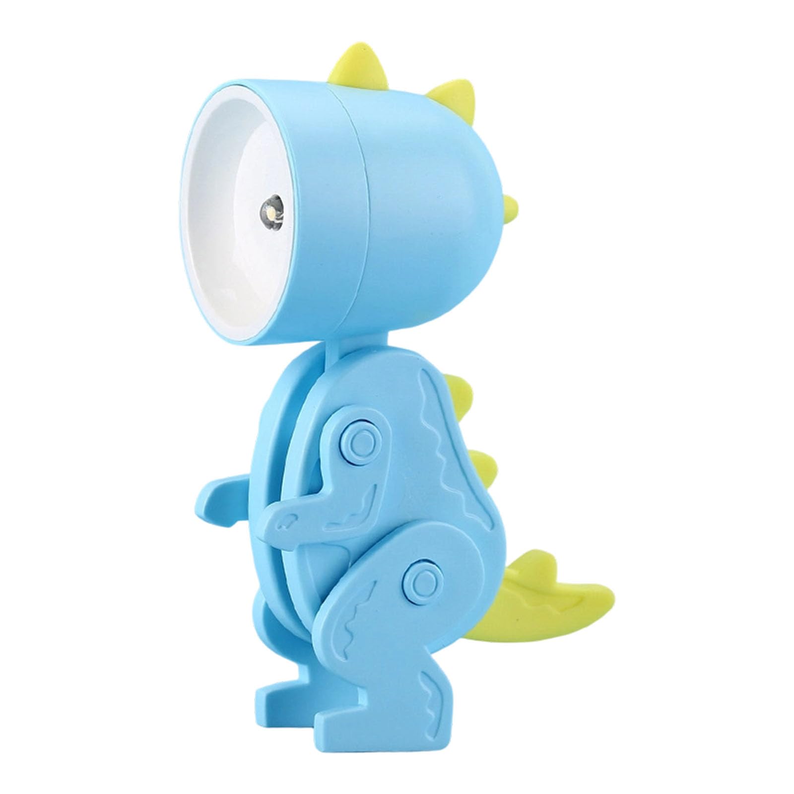 Kahdgss Blue Cartoon Dinosaur Night Light Bedroom Ornament Sleep Bedside Lamp Decoration Battery Powered Sleep Night Lamp Enduring Cartoon Dinosaur Bedside For Dining Nursery Vanity