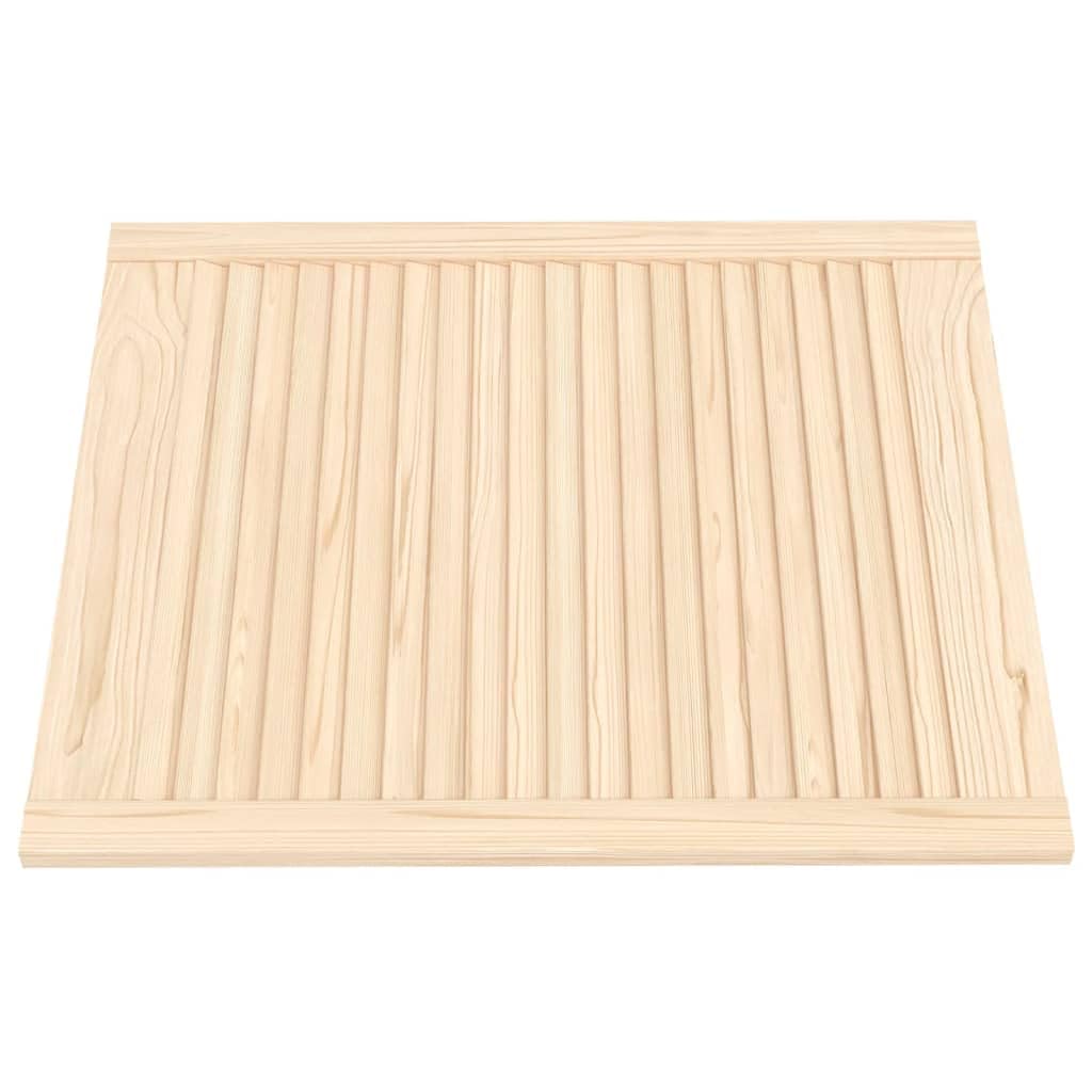 Puerta de Armario de Lamas Madera de Pino Maciza 69x59,4 cm