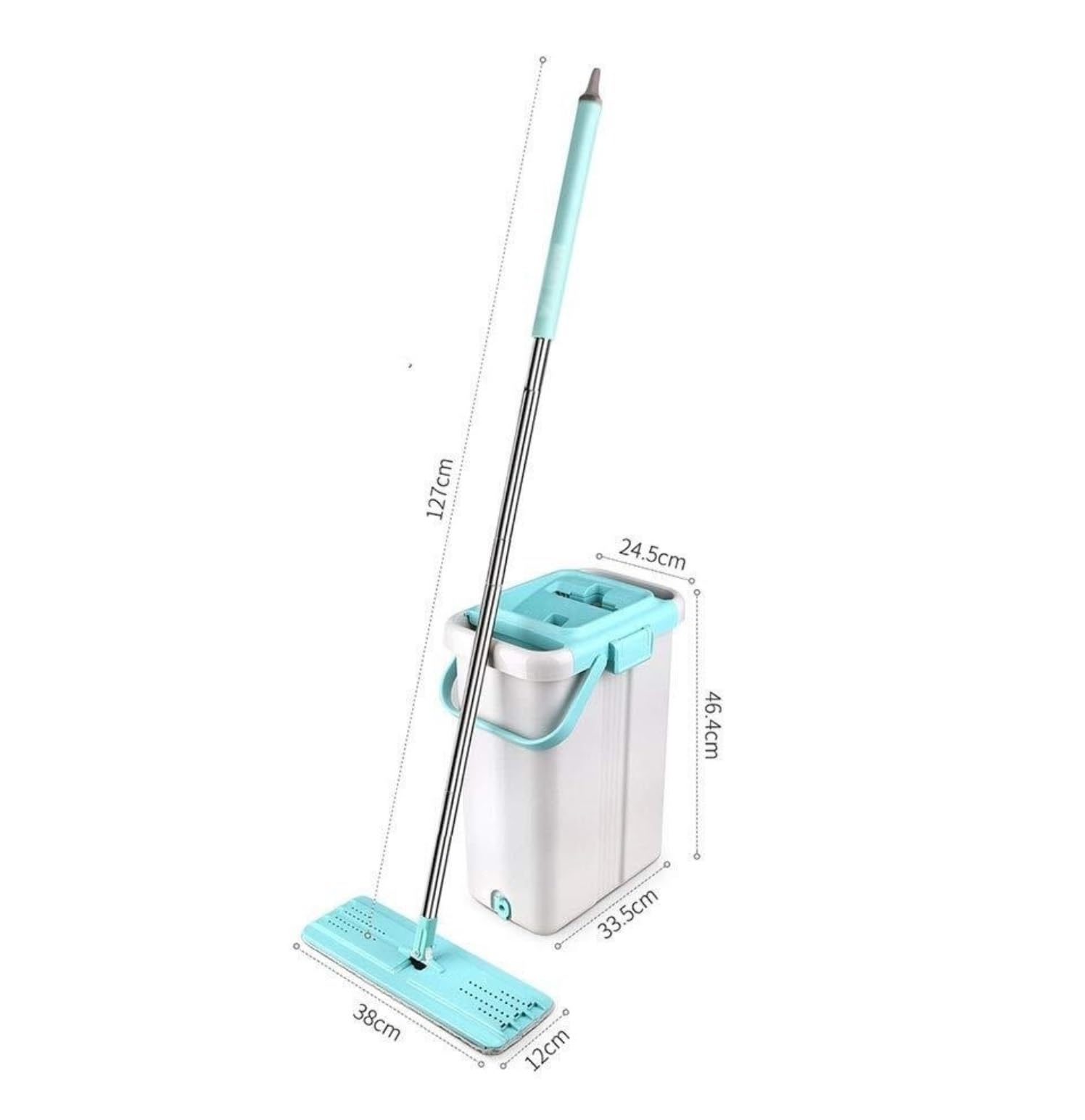 Mop Podłogowy Mop Z Wiadrem Do Domowych Systemów Czyszczenia Podłóg Kuchnia Domowa Do Podłóg Z Twardego Drewna Laminat Płytki Ceramiczne Na Mokro I Sucho