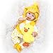 Reborn Baby Dolls Clothes 22 inch Outfit Accessories Yellow Duck 5pcs Set for 20-22 Inch Reborn Doll Newborn Girl&Boy