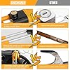 Steering Wheel Lock Twin Bar, Steering Wheel Locks, Car Universal Steering Lock Heavy Duty High Visibility Universal Fit for Cars, SUVs, Motorhomes, Caravans, 2 Keys #4