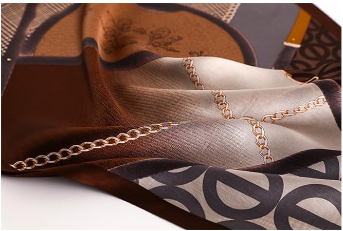 MEISEE 100% Mulberry Silk Long Scarf for Women Large Oblong Sunscreen Shawls Wraps Neck Headscarf Hair Wraps Gift Packed - Image 3