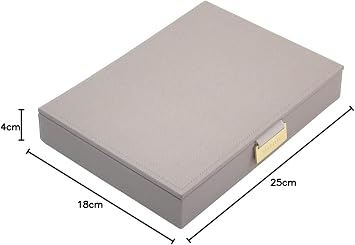 Stackers Taupe Classic Medium Jewellery Box Lid