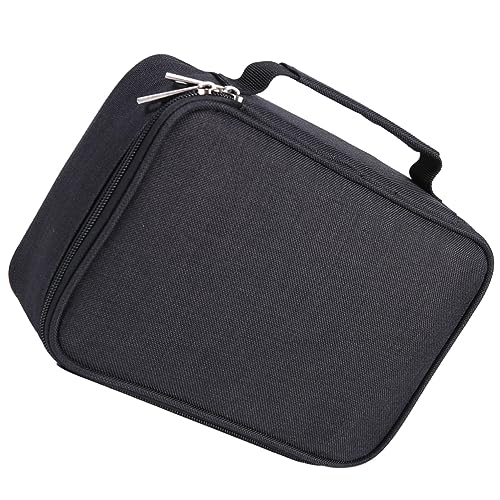 TOPPERFUN Federmäppchen 72 Löcher Quadratisch Schwarz Bleistifttasche Für Künstler Mädchen Jungen Zeichnen Reise