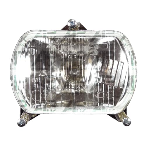 Image of Headlight Headlamp with Bulb LH or RH Replacement for Iseki TU318 TU320 TU324 Tractor