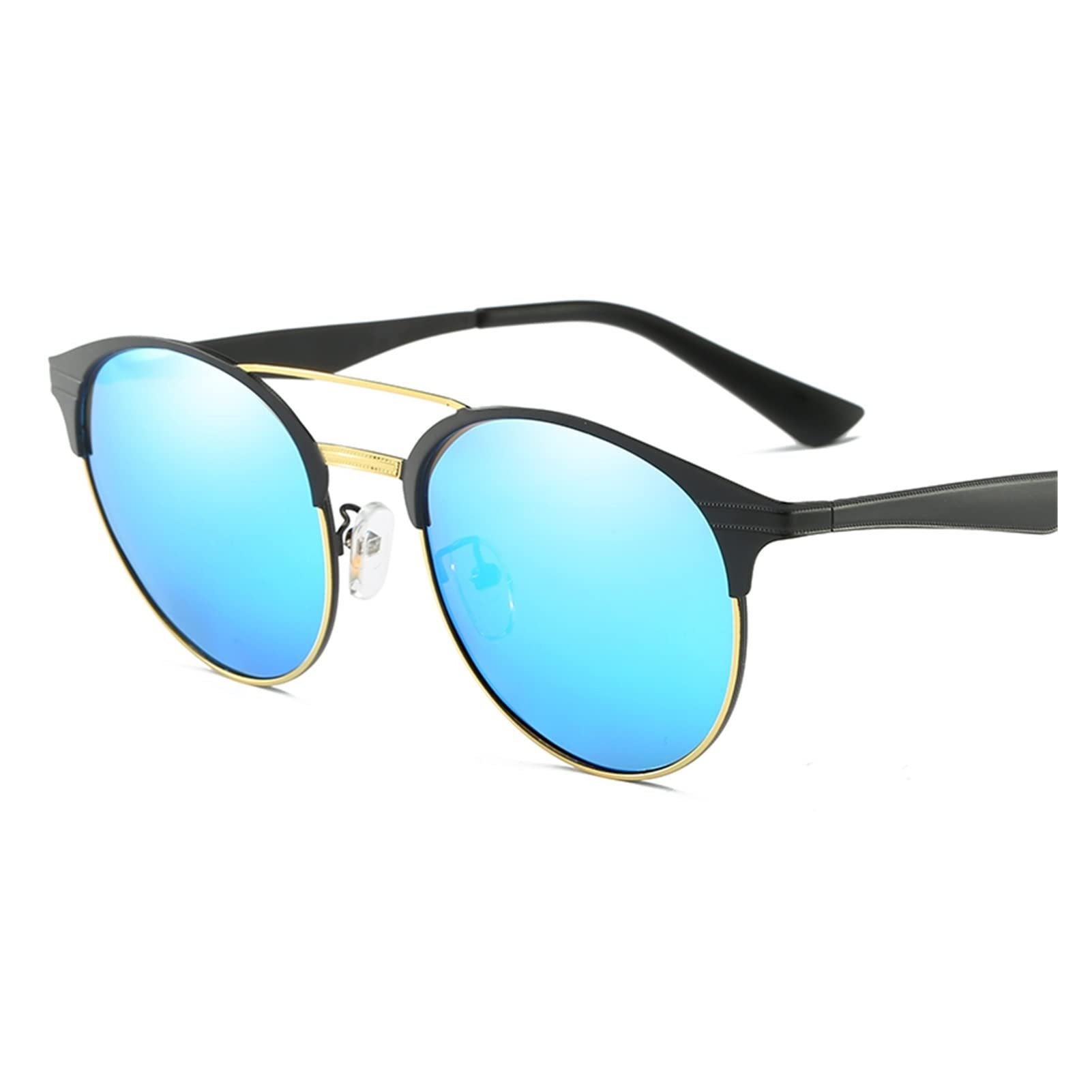 Dopasowanie dla kierowców samochodowych Gogle Anti Polariater Okulary przeciwsłoneczne Spolaryzowane okulary jazdy z pudełko Mężczyźni Okulary przeciwsłoneczne (Color Name : Blue)