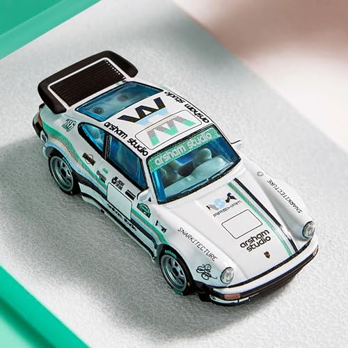 Hot Wheels Creations Porsche 930A Blanco miniatura 6