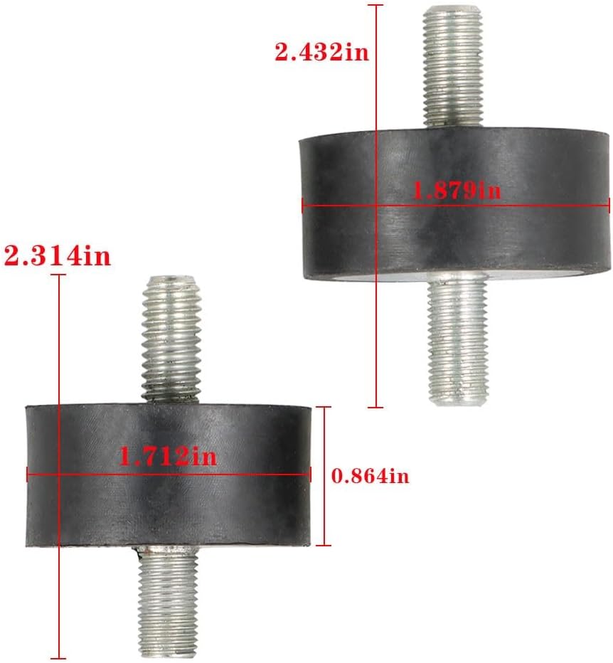 Front&Rear Engine Rubber Motor Mount Four kit for Sportsman 400 500 700 800 USA OEM Standard Replacement Part