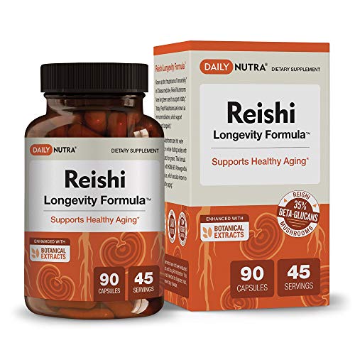 Reishi longevity formula by dailynutra - organic reishi…