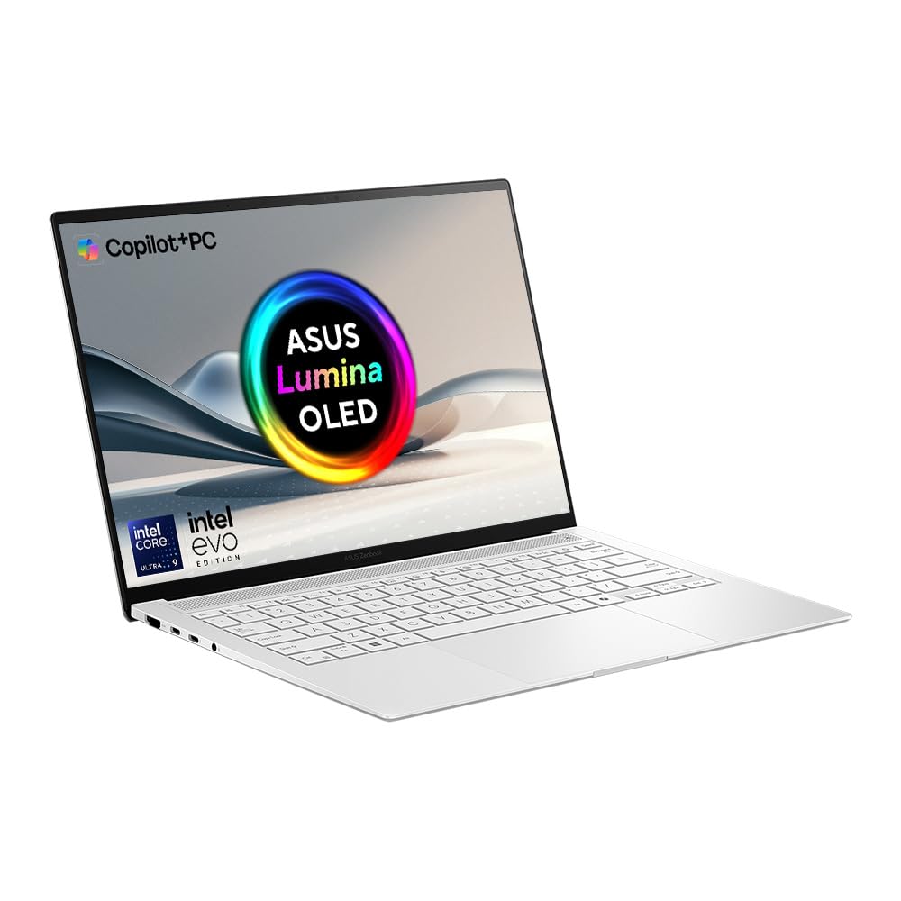 ASUS Zenbook 14 OLED UX3405CA 14.0" WUXGA OLED Touchscreen Laptop (Intel Core Ultra 9 285H, 32GB RAM, 1TB PCIe G4 SSD, Backlit Keyboard, Windows 11 Home, Wi-Fi 7) — view 10