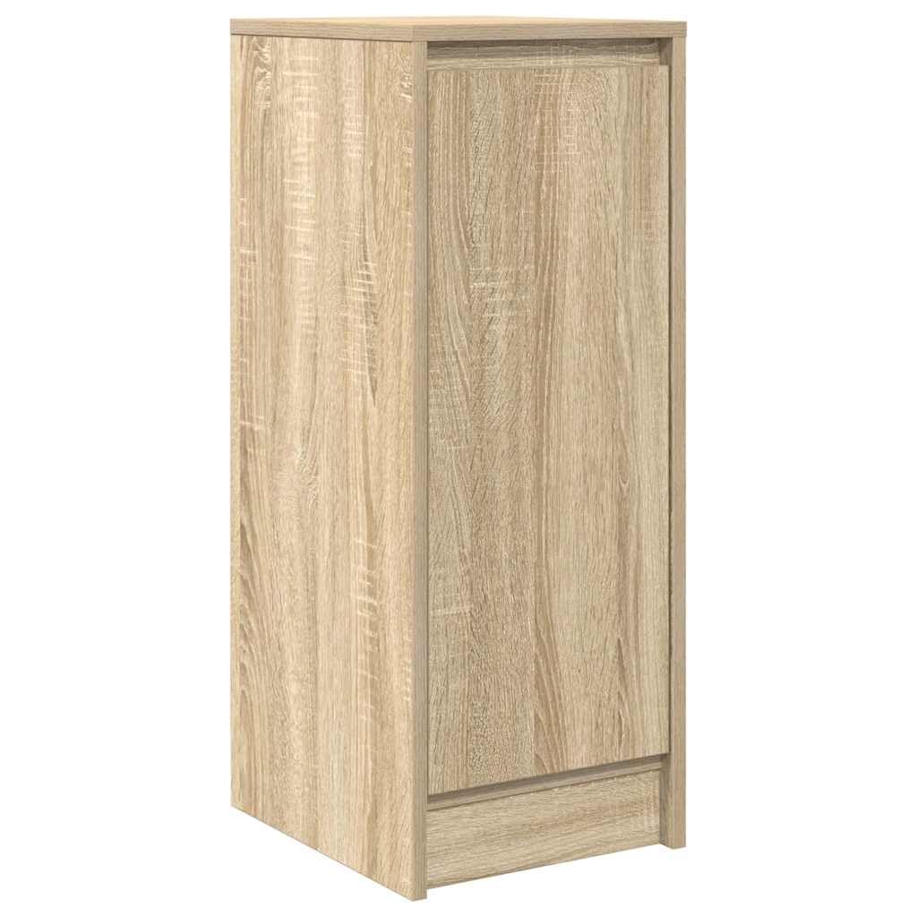 vidaXL Credenza Rovere Sonoma 29,5x34x76 cm in Legno Multistrato, armadietto, credenza, Armadio da corridoio, Buffet, Armadio da Cucina