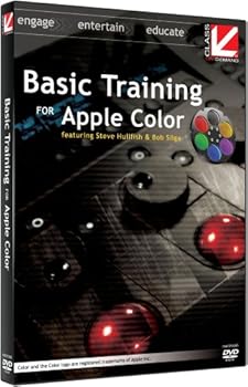 DVD Class on Demand Basic Training for Apple Color Educational Training Tutorial DVD-ROM with Instructors Steve Hullfish and Bob Sliga 97900 Book