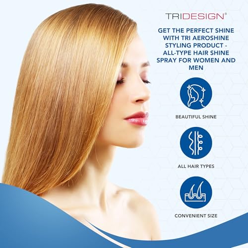 TRIDESIGN Aeroshine Spray para fijar, 3 oz miniatura 3