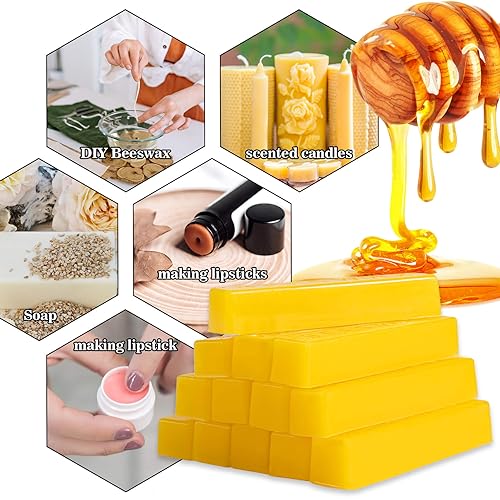 Sukh WAX-BARS-YE01 12Pcs Yellow Beeswax-Bar thumb #4