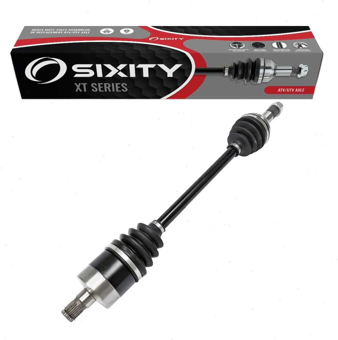 Sixity XT Rear Left Axle compatible with Can-Am Commander 1000 DPS Limited LTD Mossy Oak Hunting Edition XT XT-P 1000R 800R Max Defender HD8 2016-2020