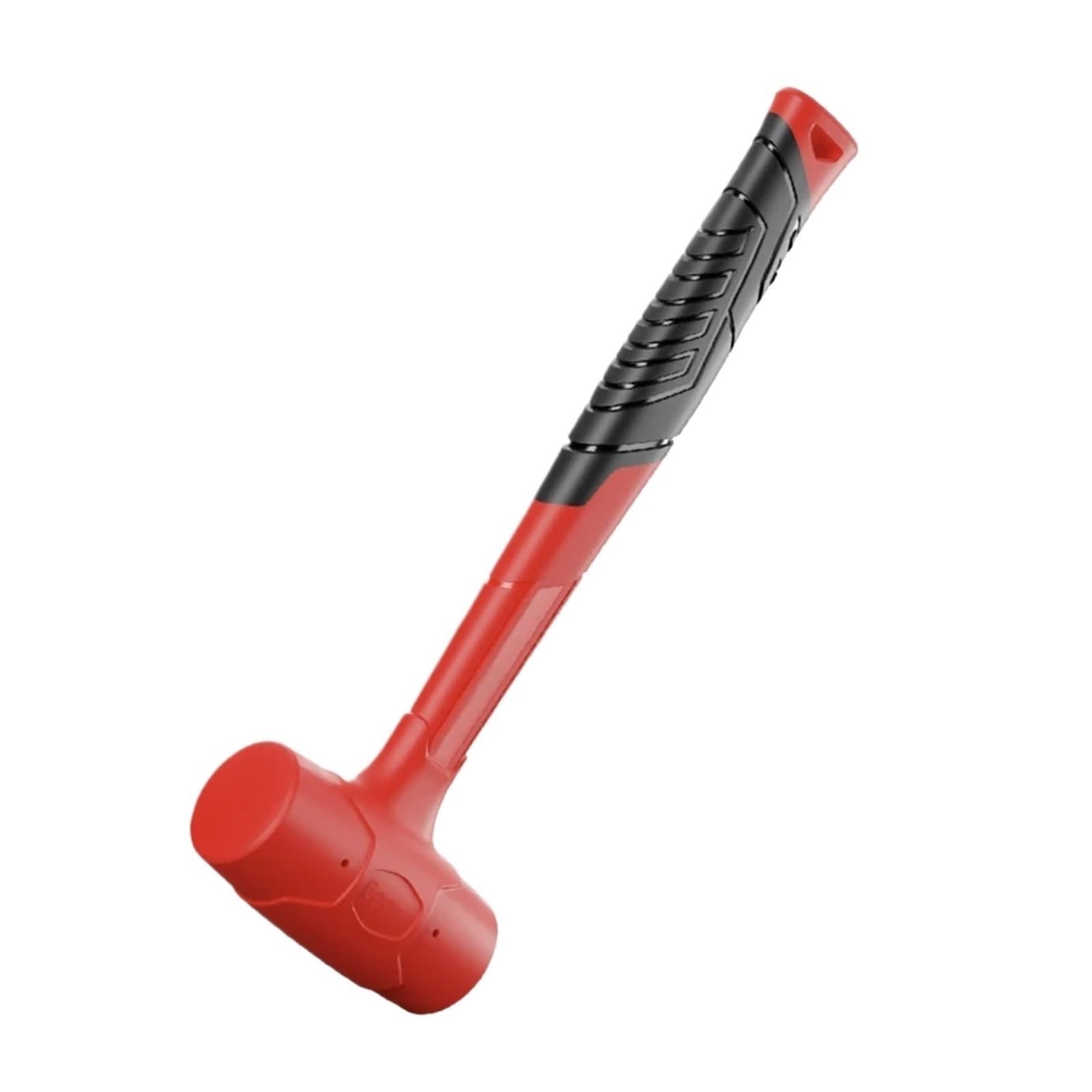 Naqzrxpml Color1 Rubber Mallet Red 260Mm 31Mm Head For Floor Tiles Slabs Bricklaying Non-Elastic