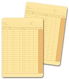 5Forms Data Board Account Card 6 1/4 x 8 3/4