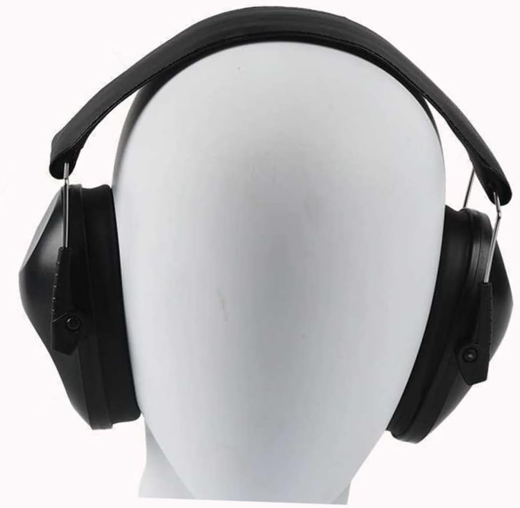 Noise Cancelling Earmuff for Hearing Protection Soft Ear Cover for Durable Noise Reduction Black