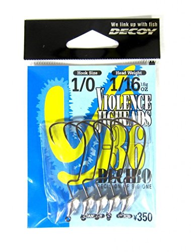 Decoy. Vj-36 Decibo. #2/0-3/16oz, 5pcs.
