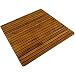 Produktbild PrimeMatik - Duschmatte aus zertifiziertes Teakholz 71 x 71 cm Quadrat Badvorleger Badematte Duschvorleger