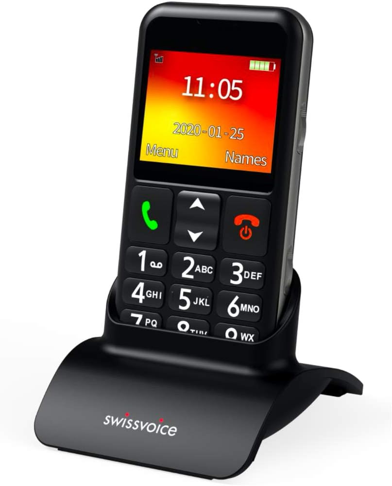 Swissvoice B24 Big Button Mobile Phones for Elderly Simple Mobile