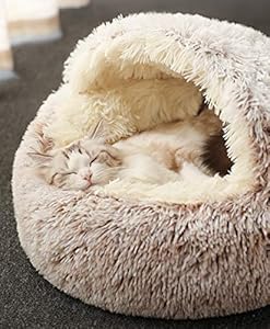 Katzenschlafsack, Pl&uuml;sch-Katzenbett, Decke, selbstw&auml;rmend, Katzensack, Haustierzelt, H&ouml;hle, weich, rutschfest, waschbares Katzenbett
