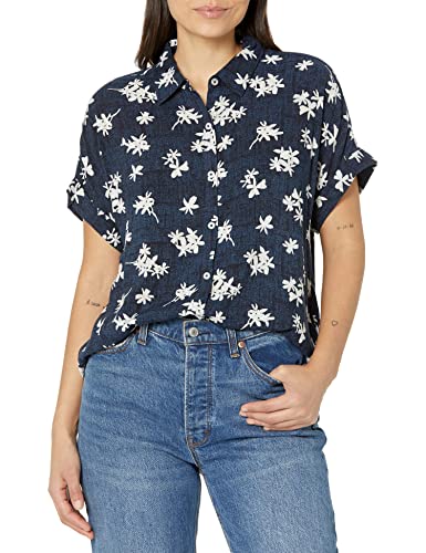 Tommy Hilfiger Damen T2dmhbgd-sza-m Hemd mit Button-Down-Kragen, Sky...