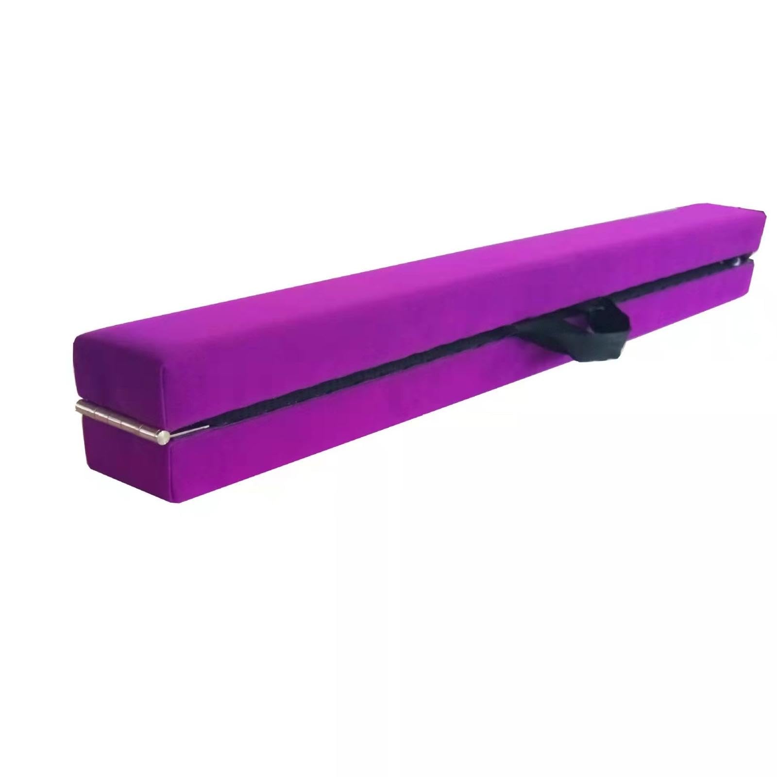 Foldable Balance Beam Portable Balance Beam with Carrying Strap Cushioned for Gymnasts, Young Children, Home, Preschool 24M Folding Balance-image-15