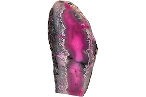 Gemstone Agate Lamp with Bulb and Cord: Radiant Gem Joy