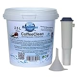 Wasserfilter Filterpatrone nachfüllbar passend für Jura White 60209 für Jura Impressa bis Baujahr 2010 2,5 L Nachfüllset