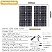 OLONETO Solar System Kit 3000W/4000W 12V to 110V/220V Inverter Solar Panel Kit 50A Controller + 50W18V Foldable Solar Panel Home Grid System Solar Generator(500W,12V-220V)