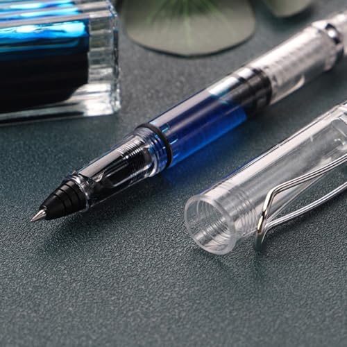GALPADA Bolígrafo de tinta pistón 0.5 mm gel 2 unidades miniatura 3