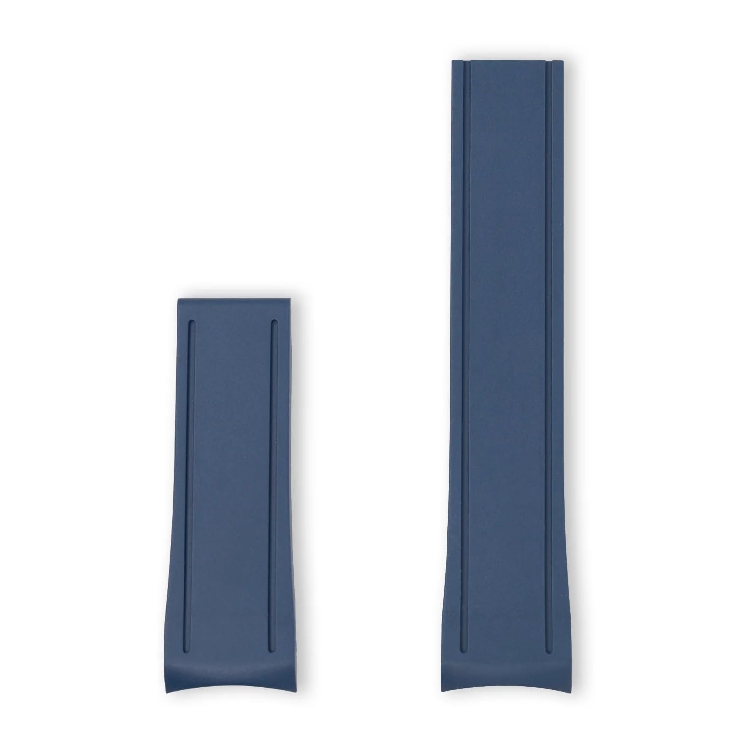 CB03 Curved End Watch Band Rubber Strap Replacement for Seiko MM300 MarineMaster SBDX001, SBDX003, SBDX005, SBDX017, SBDX021(SLA019J1), SBDX025, SBDX023, SLA023J1(SLA021J1) etc