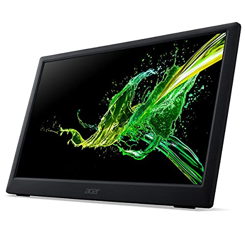 Image of acer PM141Q biux 13.3 inch Full HD (1920 x 1080) IPS Portable Monitor Ultra Slim Portable Design 1 x USB 3.1 Type-C Port & 1 x Mini HDMI (USB Type-C and Mini HDMI Cable Included)