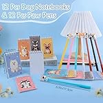 122 Pcs Dog Party Favors, Dog Themed Birthday Party Decorations, Cute Dog Pinata Goodie Bags Stuffers Make Your Own Stickers Keychain Wristbands Mini Notebooks for Kids Adopt a Puppy Party Favor - Image 4