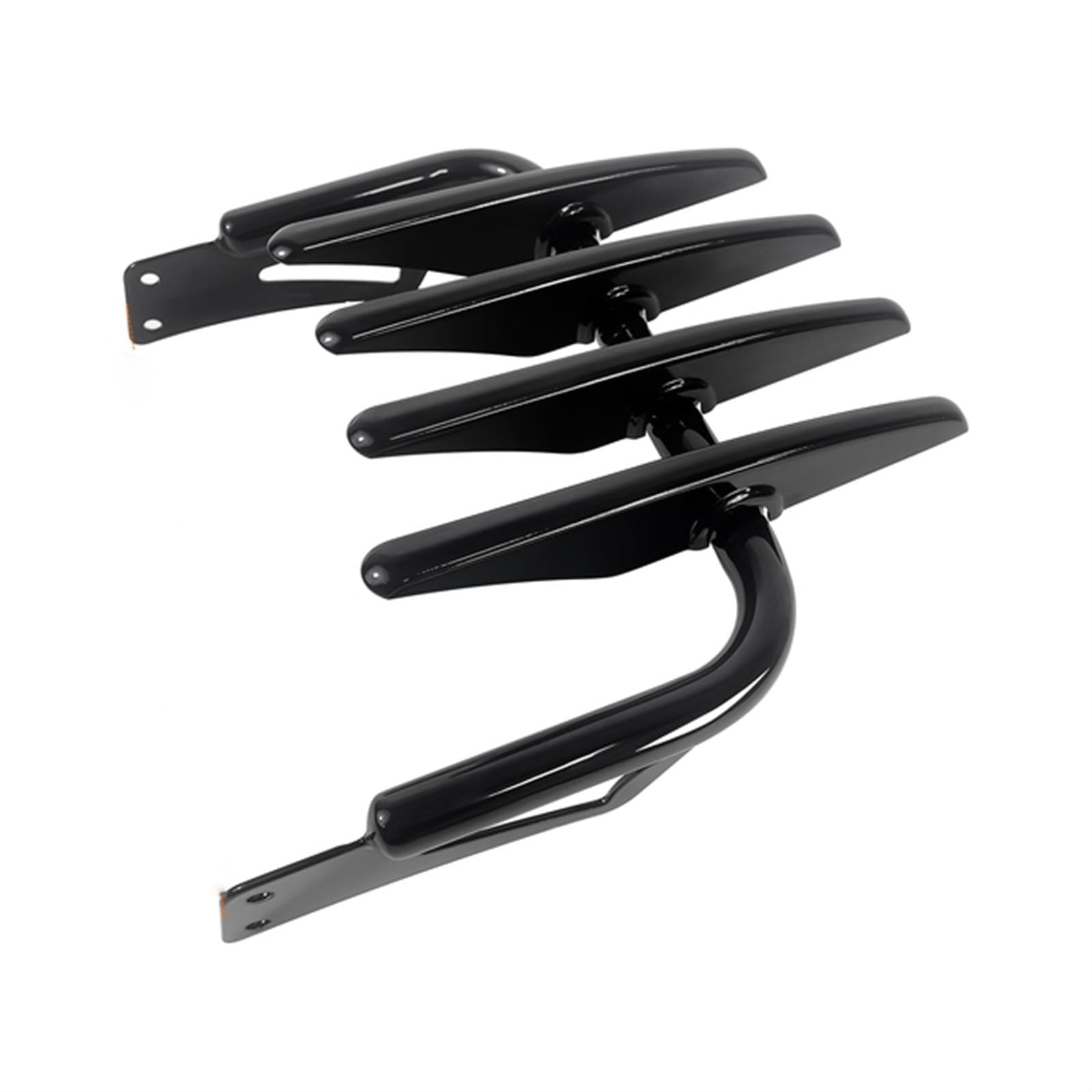 Barre Sissy arrière haut de gamme finition chrome brillant pour Fat Boy