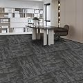 ALTRUISTIC Heavy Duty Commercial Carpet Tiles 24" x 24", 18 Pcs/72 sq ft (FlexLok tabs Included),Non-Slip Soft Square Carpet Floor Tile for Office Bedroom Living Room Kitchen Garage Gym (Grey)
