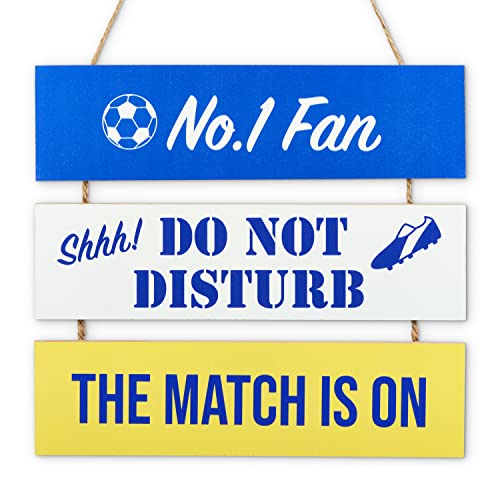 Sass Party & Gifts Football Fan Hanging Sign, Great Gift For Football Fans, Man Cave Sign Gift