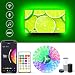 Produktbild LED TV Hintergrundbeleuchtung 75 zoll, 5M Smart USB LED Stripes Alexa with App Musik Sync RGBW 6500K Hintergrundbeleuchtung für 75 80 82 TVs Beleuchtung