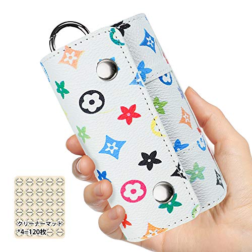 最安値 アイコス3ケース Runelves 対応iqos3duo Iqos3 専用ケース Iqos専用清潔マット付き Puレザー マグネットクラスプ式 おしゃれ Iqos3 0 電子たばこ保護ケース 便利な収納カバー 持ち運びに便利 3色利用可能 白い の価格比較