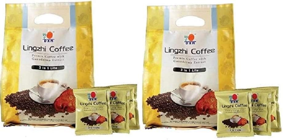 Malesyian 3 in 1 Lingzhi Lite Coffee,2 Pouches