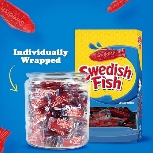 SWEDISH FISH Individually Wrapped Soft & Chewy Gummy Candy, 240 Count - image 6