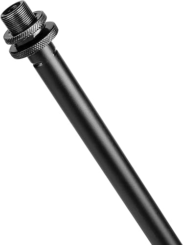 Miniatura 10 de Gator Frameworks Soporte de micrófono trípode ligero con pluma de una sola sección (GFW-MIC-1500)