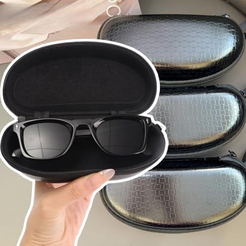 Funda de cuero portátil para gafas de sol, funda de piel Yage, protector delgado para gafas de viaje de gran tamaño, caja de regalo de lujo