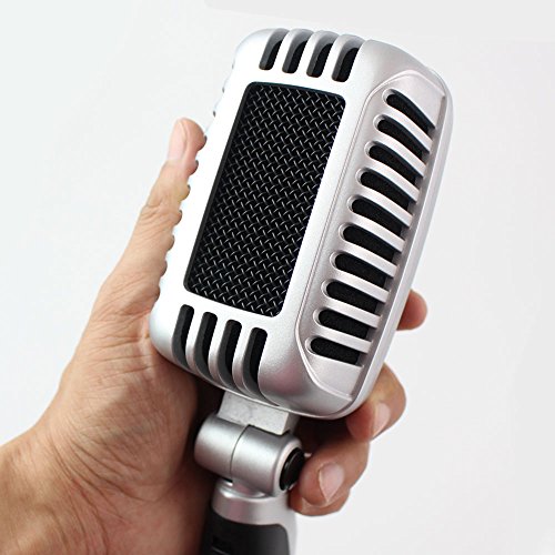 Carol CLM-101 Classic Retro Dynamic Vocal Microphone - Old Vintage Style Supercardioid Xlr Mic thumb #7