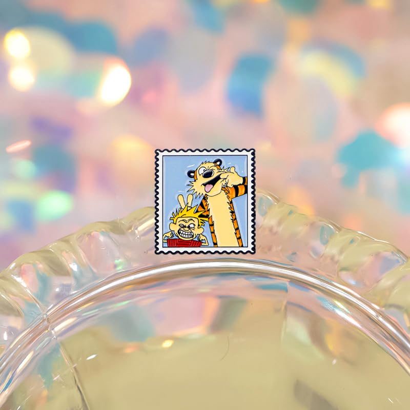 Image of Cute Enamel Pins Cartoon Lapel Pin Brooch Badge for Backpack Jackets Funny Tiger Pins for Gift Anime Enamel Pin for Clothing Hat Decoration