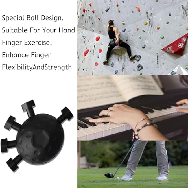 Hand Grip Strengthener 44-90LBS (Black) | Forearm Exerciser & Rehab Tool for Muscle Building, Physical Therapy & Guitar Training