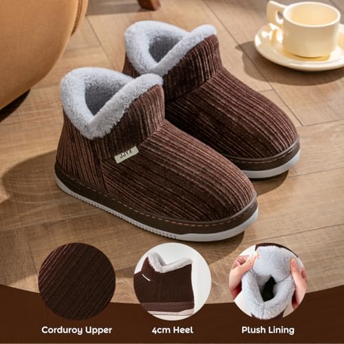 Women Men Winter Boots Slippers Home Warm Fleece Booties Slipper Anti Slip House Shoes Indoor Outdoor2
