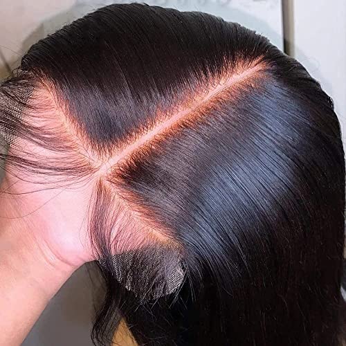 5x5 Hd Closure Straight 5x5 Transparent Lace Closure Human Hair 100% Unprocessed Human Hair Lace Closure Pre Plucked With Baby Hair Brazilian Virgin Human Hair Closure For Black Women Free Part