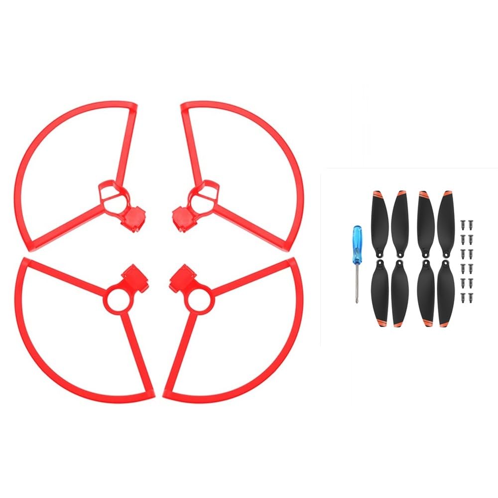 Protezione per Eliche per DJI Mini 4K/Mini 2 SE/SE Drone, Gabbia Protettiva Completamente Chiusa per Lame, Copertura Paraurti, Accessorio per Eliche a Doppio Uso  44